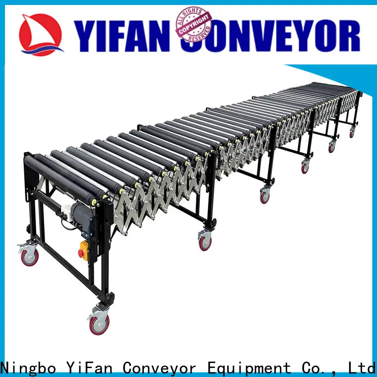 YiFan Conveyor conveyoro flexible motorized roller conveyor factory for dock 1