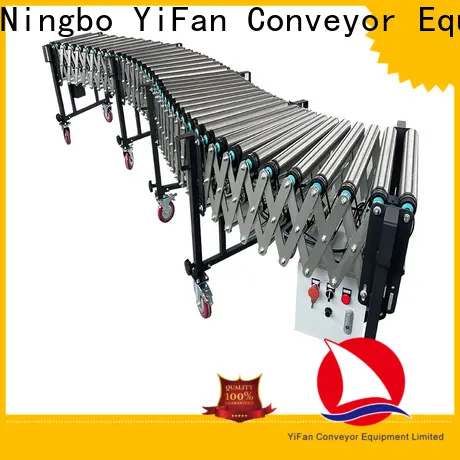 YiFan Conveyor Custom flexible gravity roller conveyor factory for storehouse 1