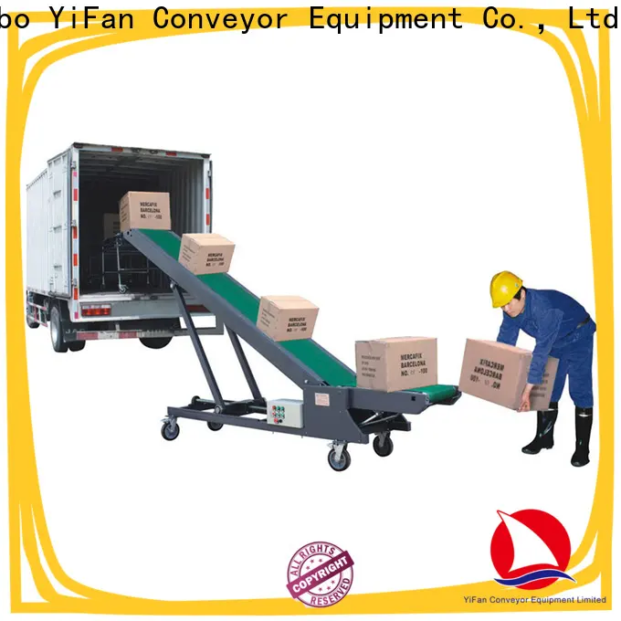 YiFan Conveyor Custom container loading conveyor company for warehouse 1