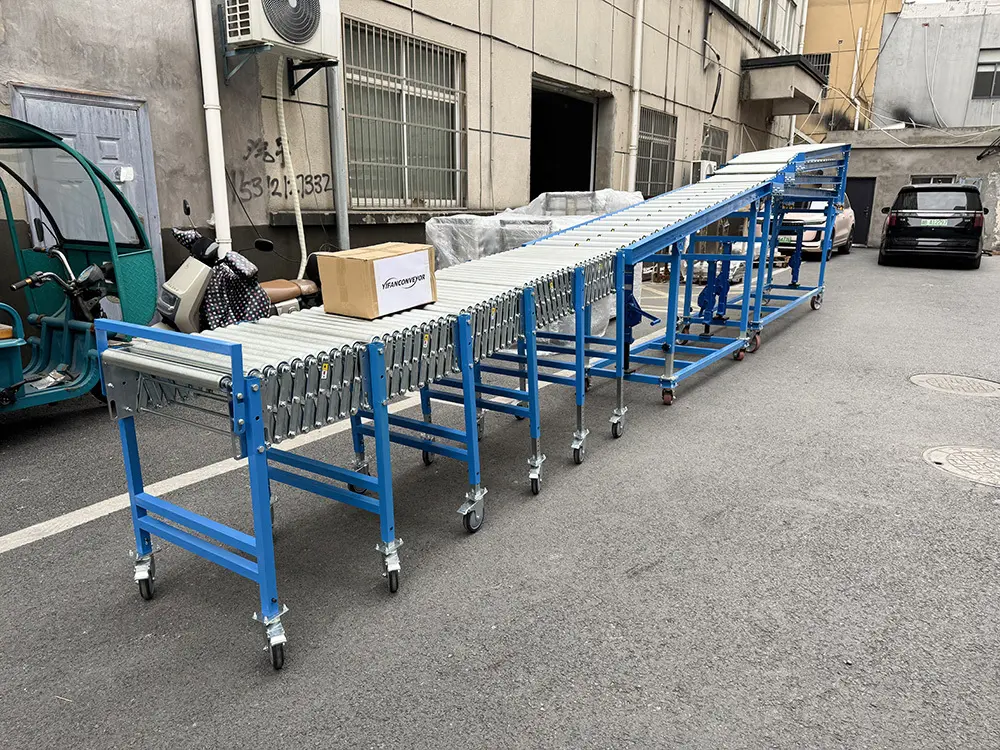 Pakyawan ng Gravity Roller Conveyor Systems Loading Unloading Conveyor - YiFan Conveyor 3