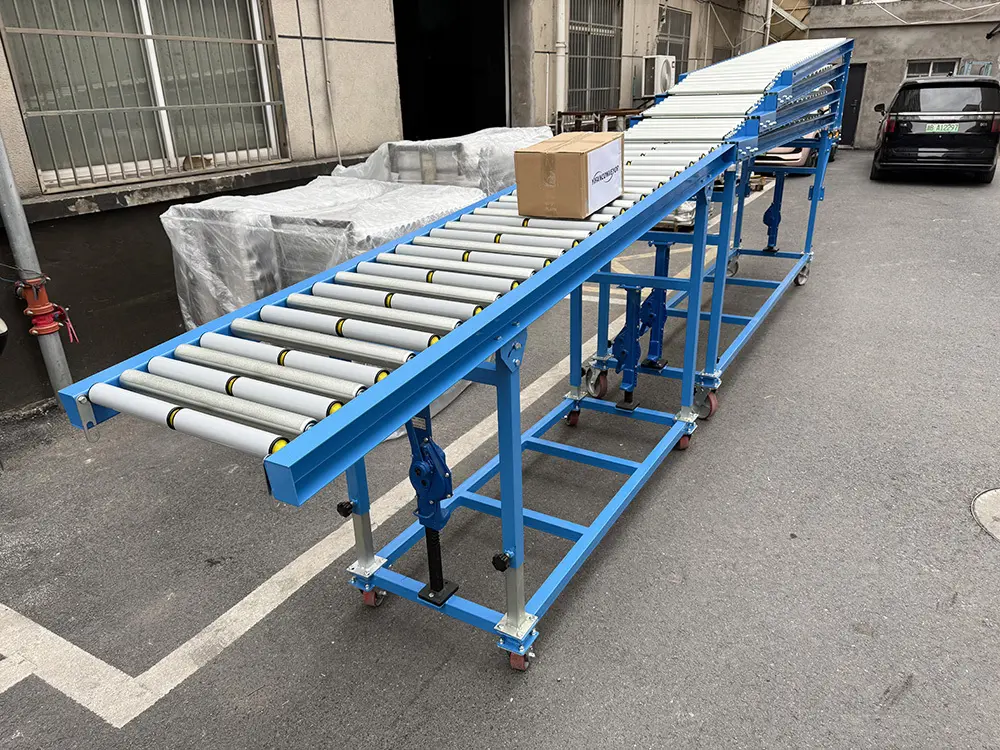 Pakyawan ng Gravity Roller Conveyor Systems Loading Unloading Conveyor - YiFan Conveyor 4