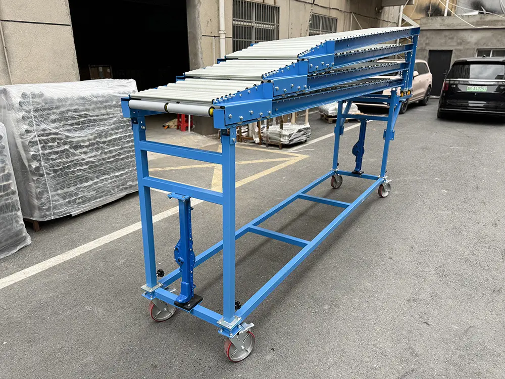 Pakyawan ng Gravity Roller Conveyor Systems Loading Unloading Conveyor - YiFan Conveyor 5