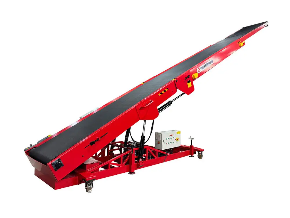 Mobile Belt Conveyor mula sa YiFan Conveyor 7