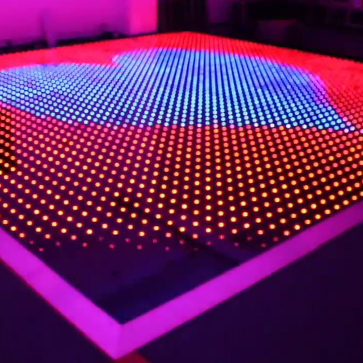 Pixel Tanzfläche Hochzeit Pista De Baile Led Video Dj Lichter Tragbare Matrix Panel Piste De Danse Lumineuse Led Digitale Tanzfläche 3