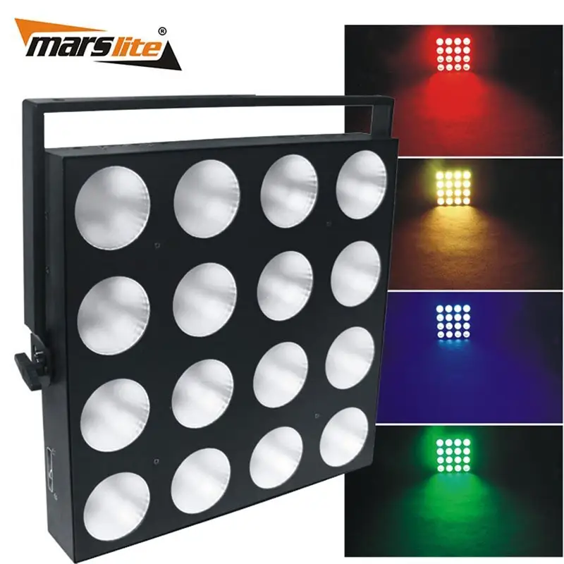 Marslite Marslite Slim LED COB Matrix Panel Light 16x30W RGB Color MS-16TS LED Matrix Blinder Series image10