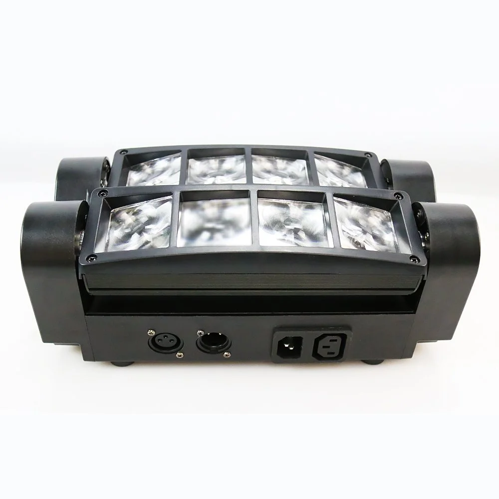 Mini Spider Moving Head Licht 8*3W RGBW Einfarbig MS-SP8M 1