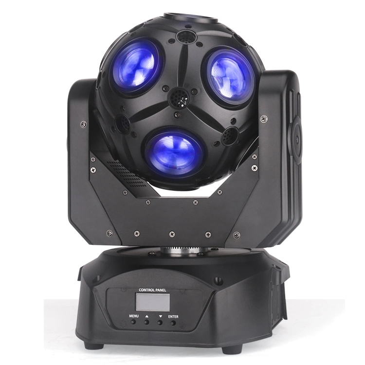 Luz LED para DJ con cabezal móvil y bola de estrella 12X10W RGBW MS-FB1210 1
