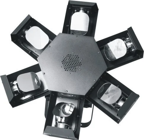 LED Six Scan DJ light 6PCS RGBW 10W 4IN1 MS-6SC 1