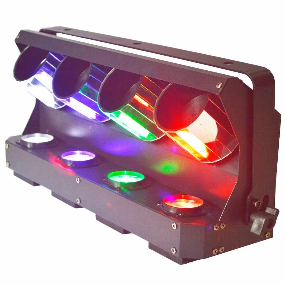 LED Roller Scanner Stage Light 4pcs 10W RGBW Single Color  MS-ZP40 S 1