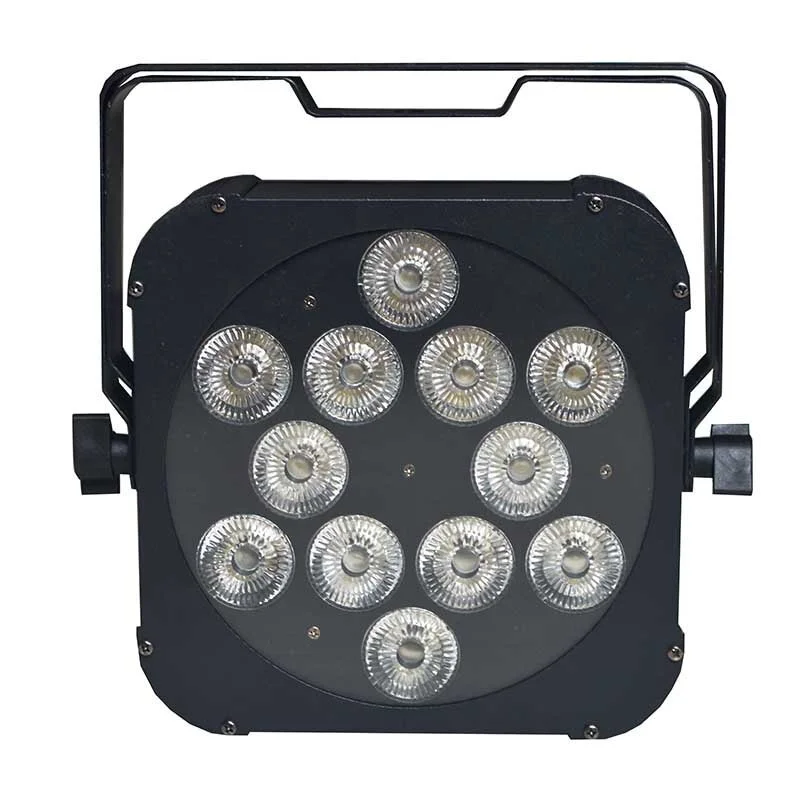 LED Flat Par Stage Light 12*18W RGBWAUV 6IN1 MS-CP612 1