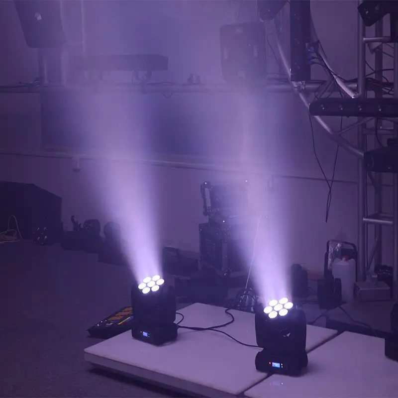Led Rgb Mini Moving Head Light Factory International Express/ Air/ Sea 5