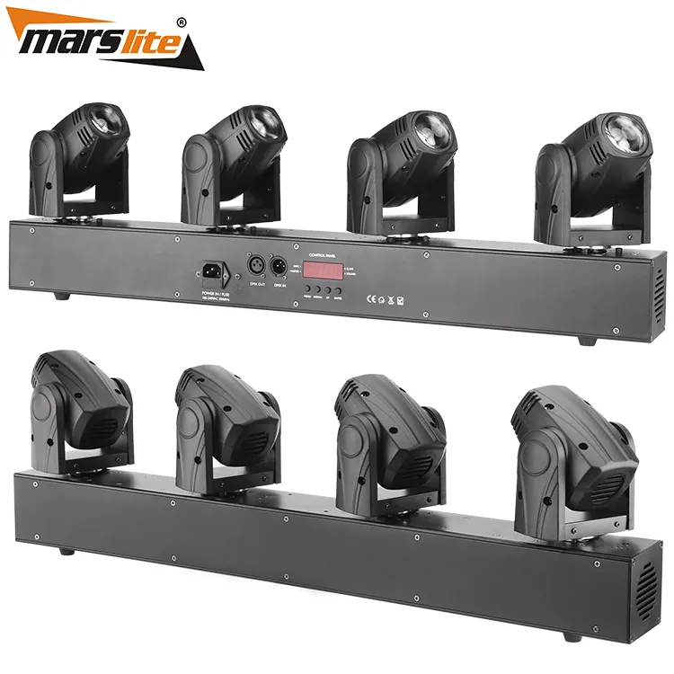 Moving Led Lights 4pcs 10W RGBW 4in1 CREE LEDsDealer 2