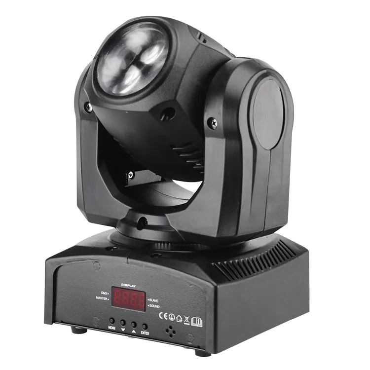 mini moving spotlight with the music, multi-color beam efects for club Marslite 2