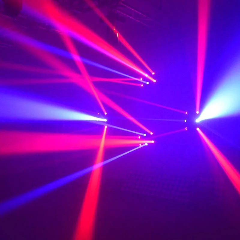 adjustable moving head led stage lights pocket easy install for club 6