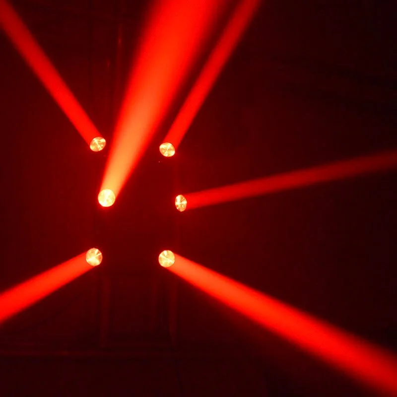 adjustable moving head led stage lights pocket easy install for club 5