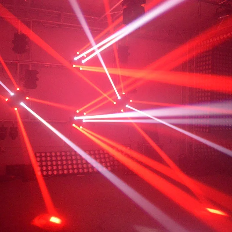 adjustable moving head led stage lights pocket easy install for club 8