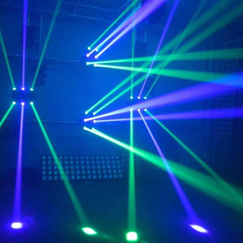 adjustable moving head led stage lights pocket easy install for club 7