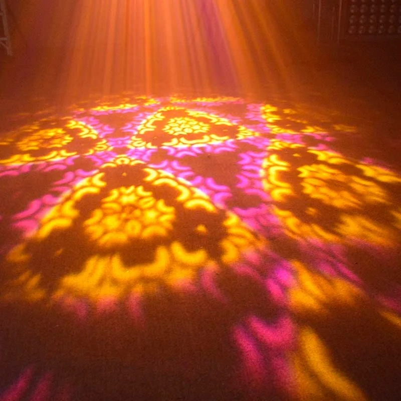 creative led par can lights with unique hues and attention-grabbing effects for DJ moving show 7