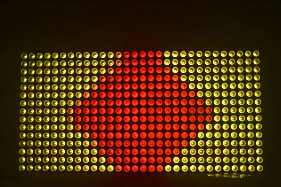 different blinder light white with RGBW tri-color COB LED for disco 7