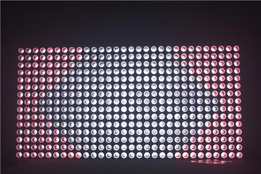 different blinder light white with RGBW tri-color COB LED for disco 8
