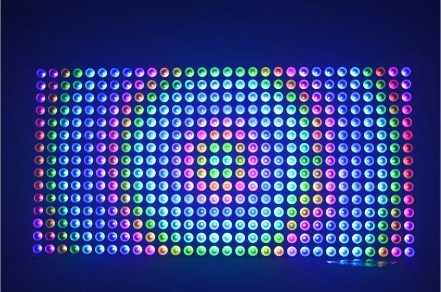 different blinder light white with RGBW tri-color COB LED for disco 5