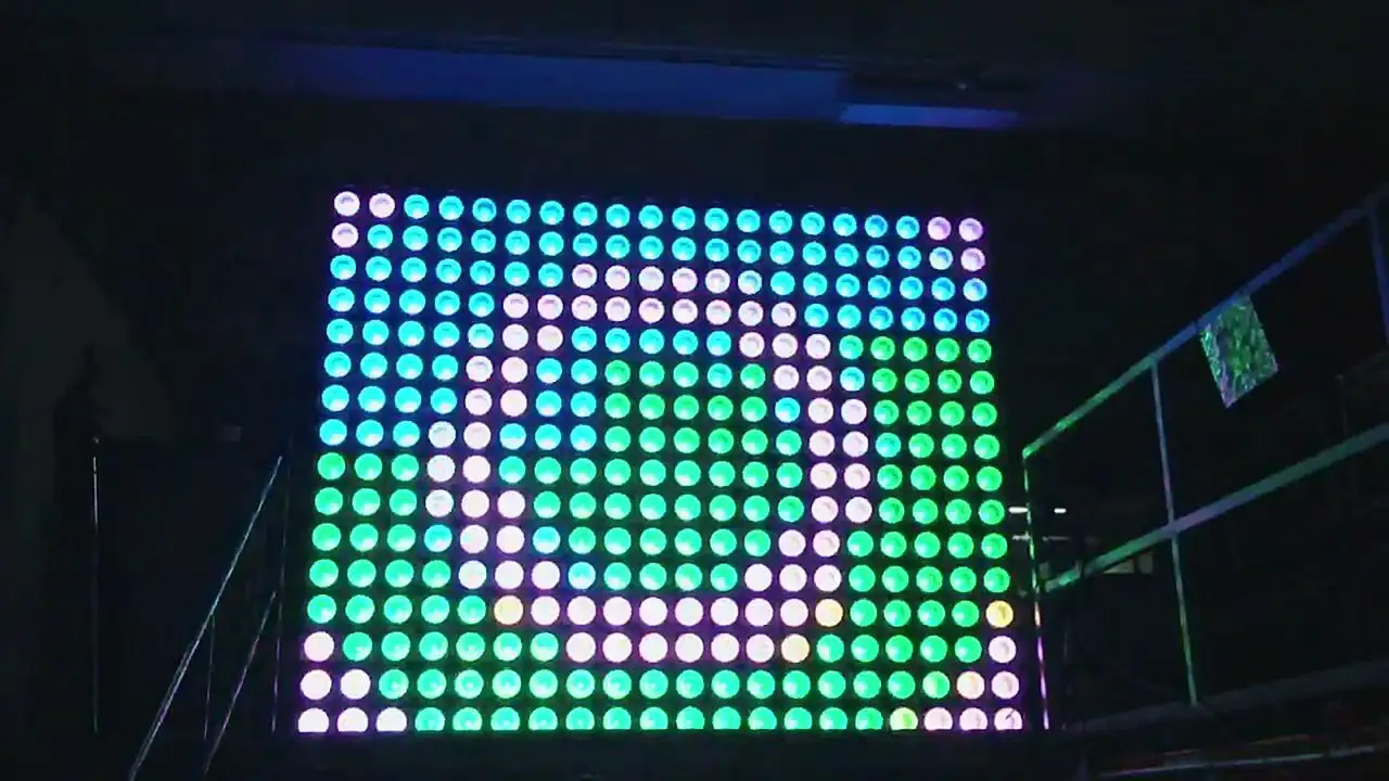 effect led matrix panel stage for KTV 5
