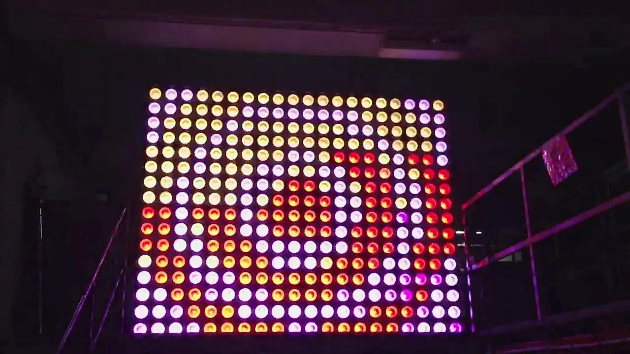 effect led matrix panel stage for KTV 6
