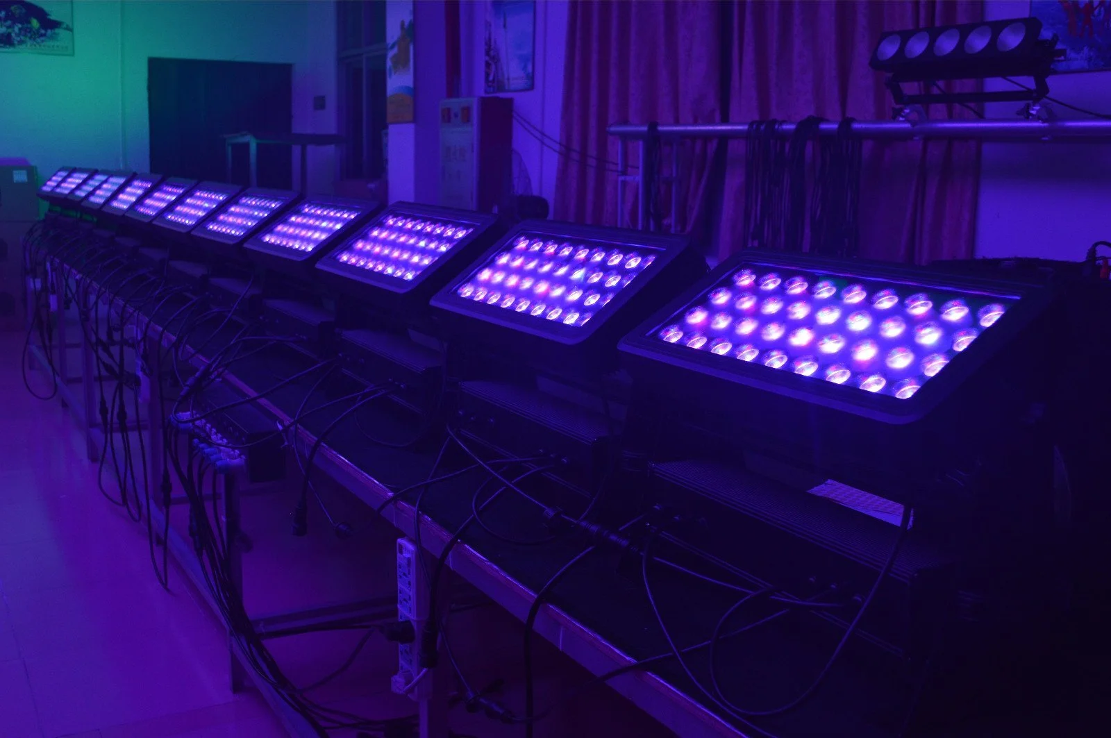 Marslite durable washlight wholesale for mobile DJ 6