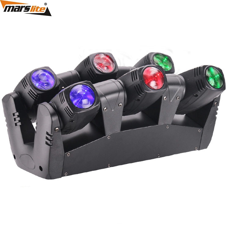 LED Spider Beam Moving Head Light 6pcs 10W RGBW 4in1 MS-MT16FC 1