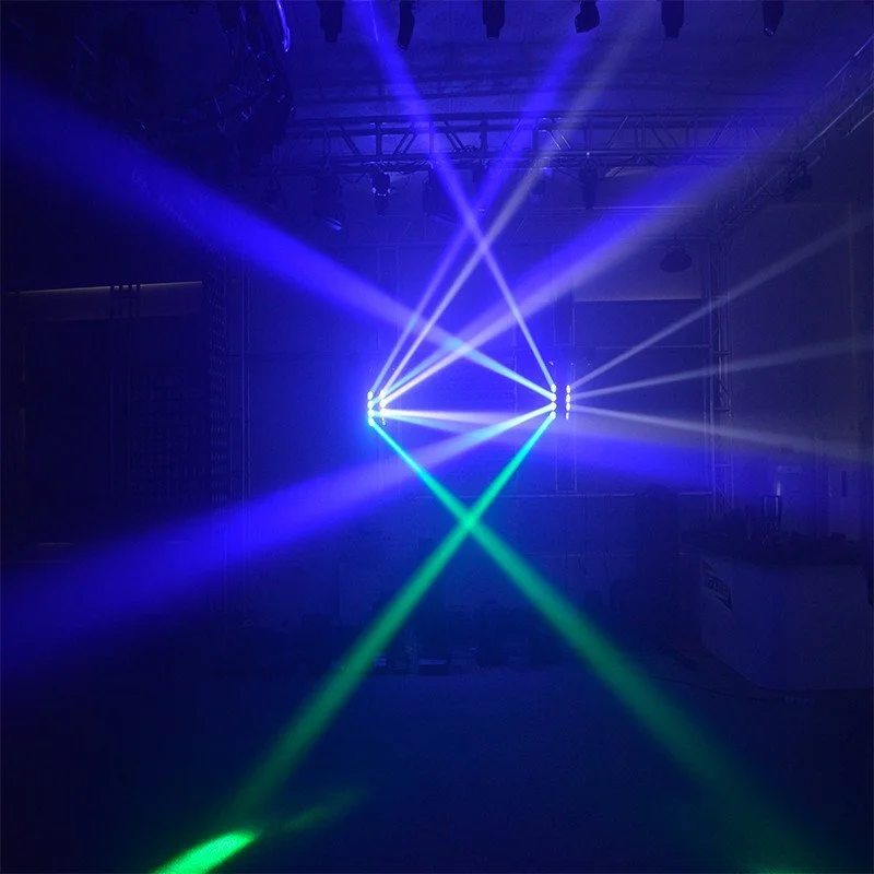 adjustable led moving head disco light rgbwauv customized for disco 6