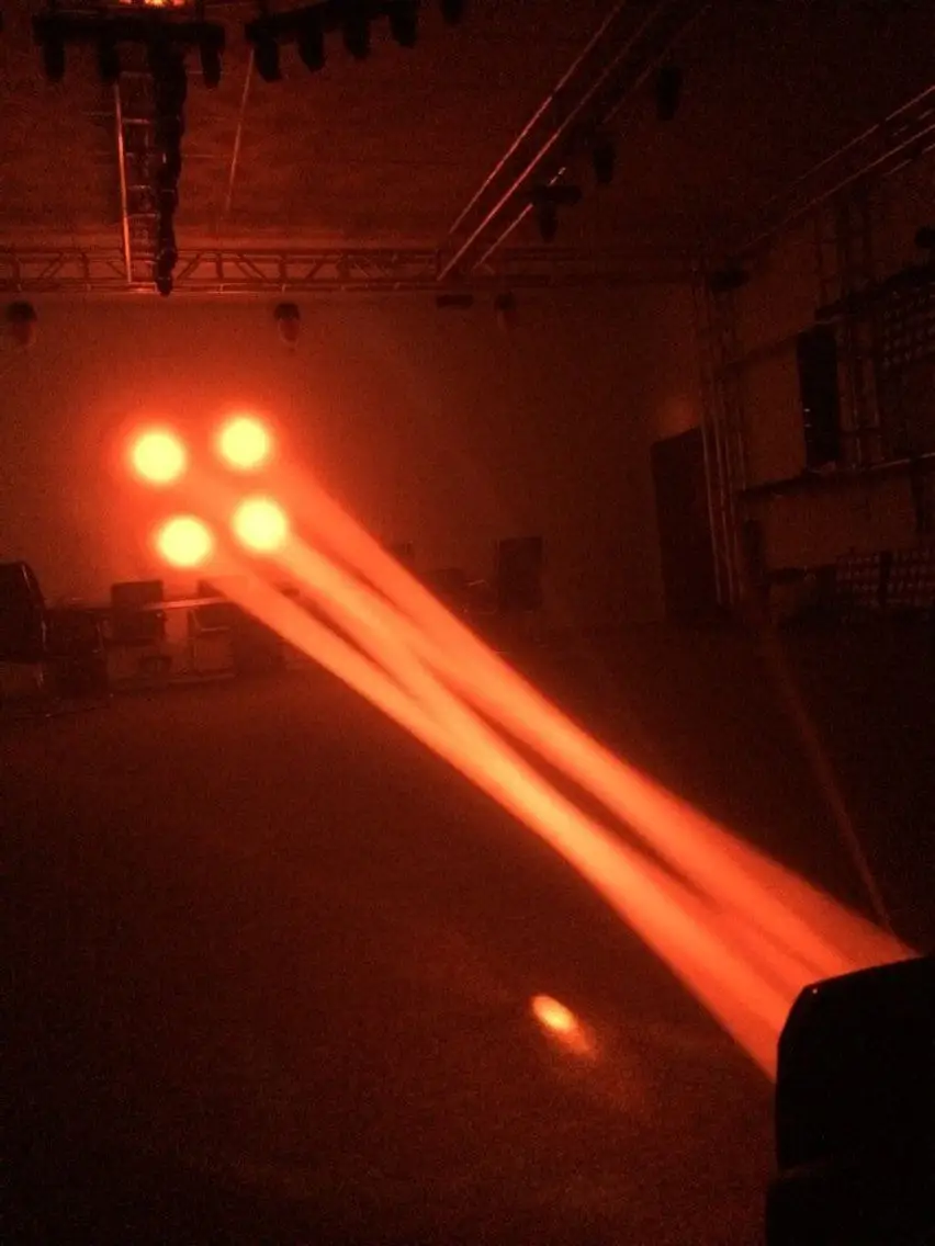 high quality led moving head disco light shooter customized for party 5