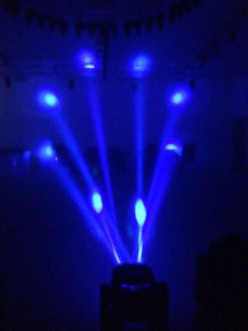 high quality led moving head disco light shooter customized for party 8