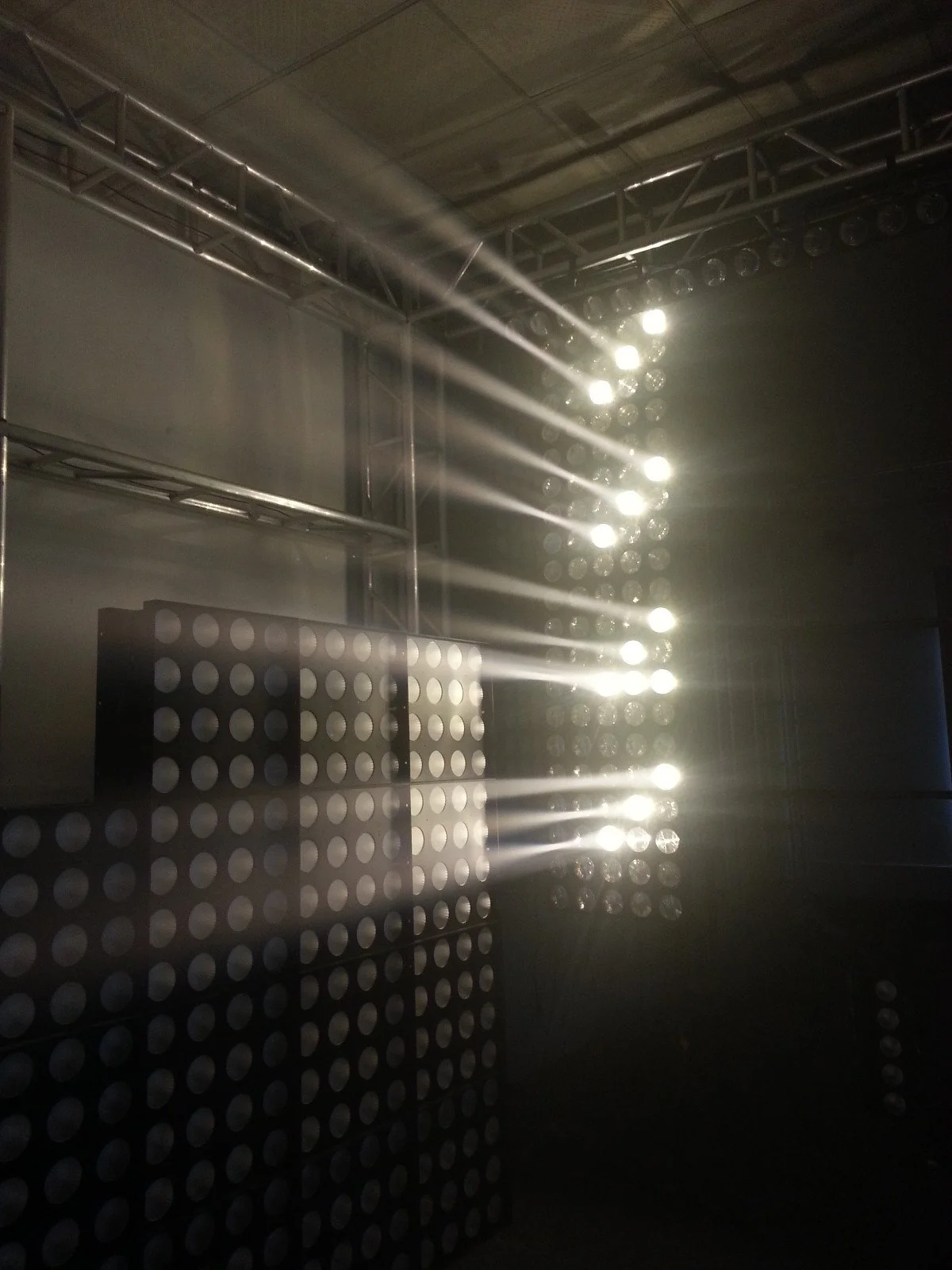Led Matrix Blinder Light 25X10W Wram White MS-MTX25B-WW 7