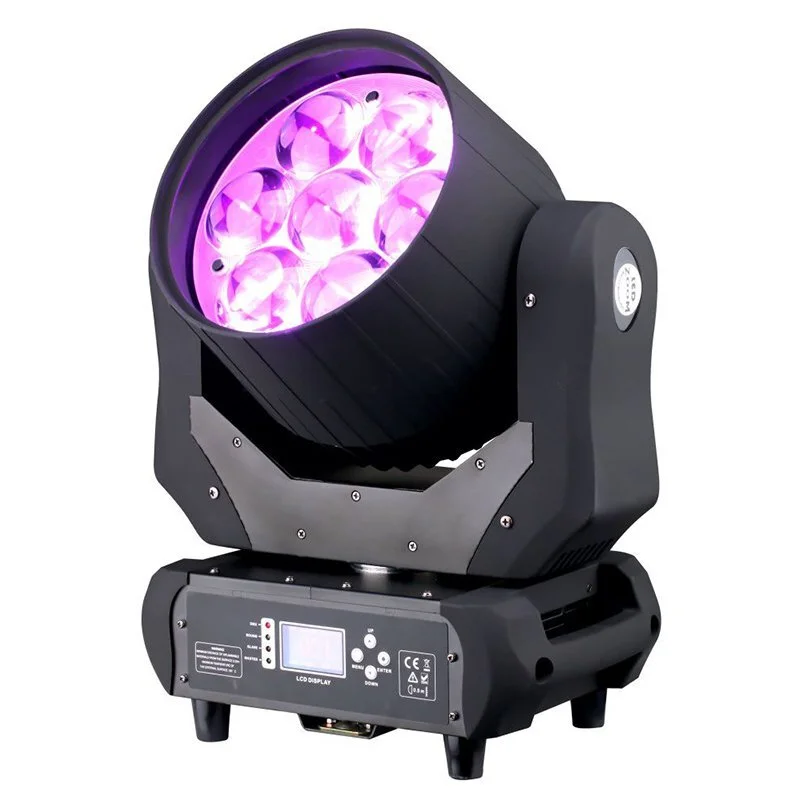 Marslite zoom led moving head light for bar 7