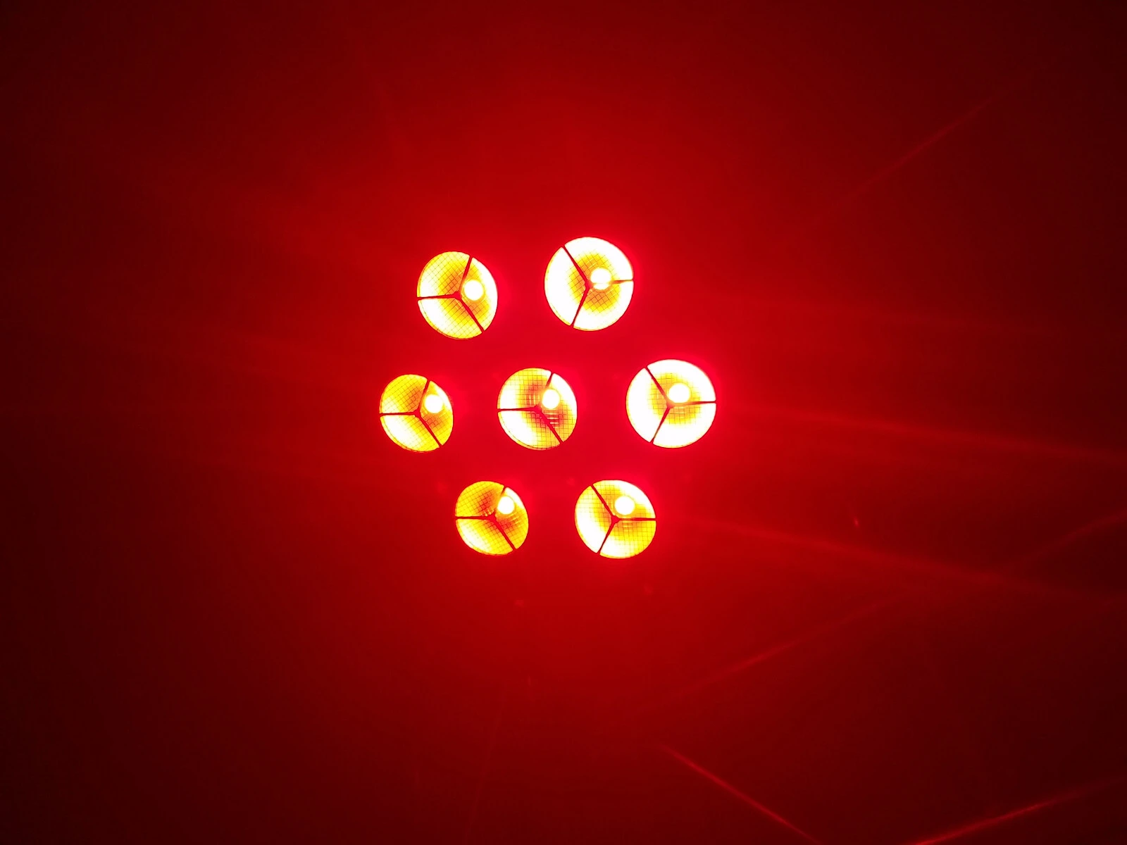 Multi-effect led stage spotlights cob easy to carry for KTV 6