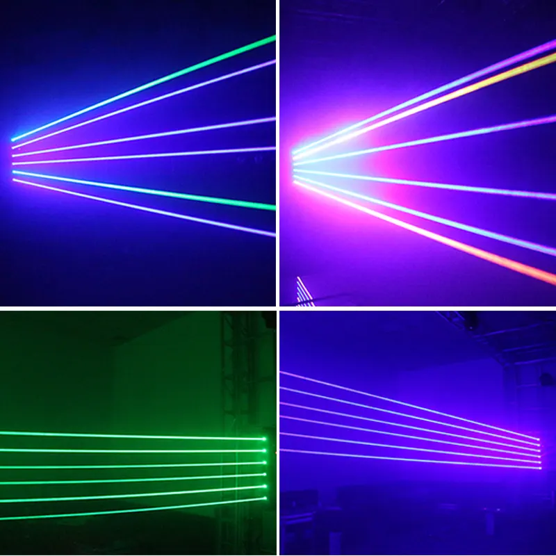 Moving Spotlight W1000（R250mW+G150mW+B600mW）Supply 4