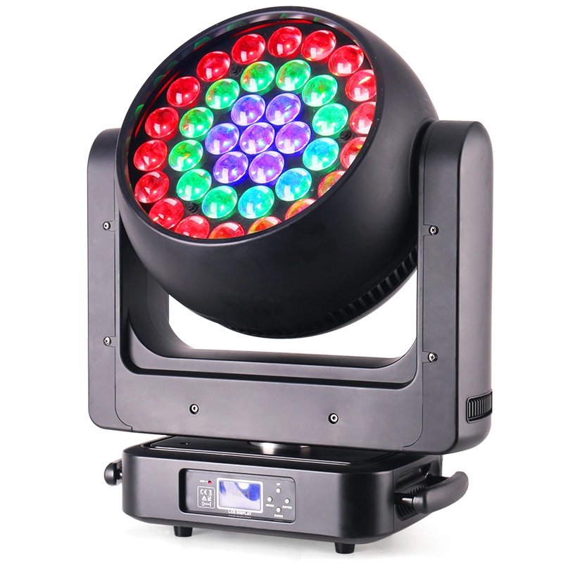 Новый светодиодный светильник с подвижной головкой RGBW Zoom 37x20 Вт/25 Вт MS-3720 1