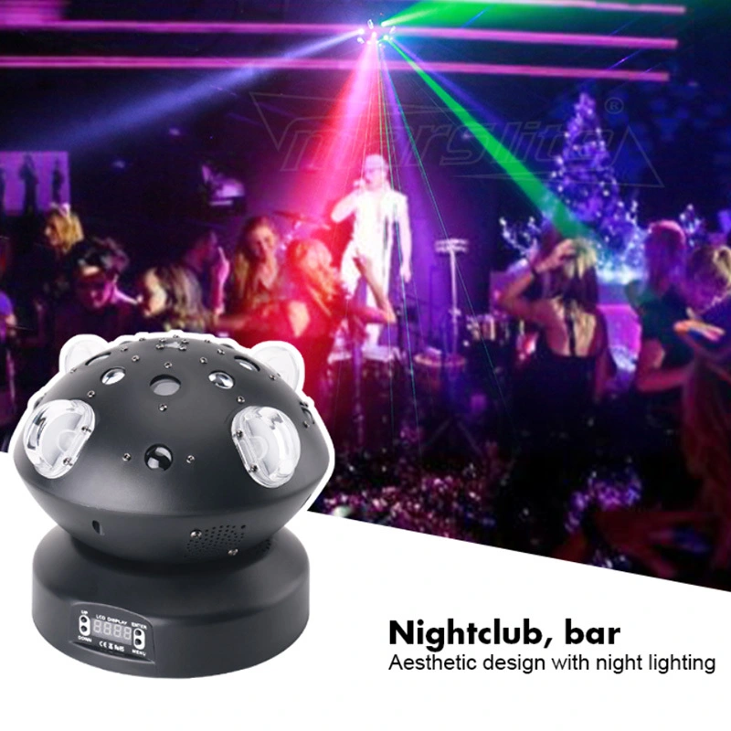 KTV Disco Stage DMX512 80W Beam Gobo Line Лазерный эффект Вращающийся шаровой светильник MS-C009 1