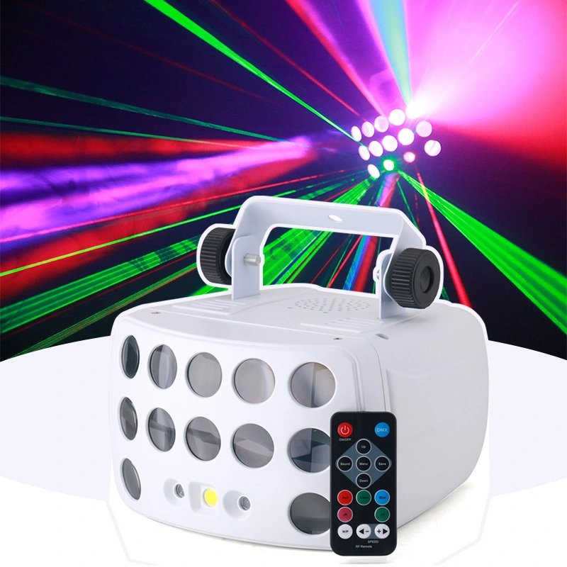 LED Derby Laser Strobe 3IN1 KTV Disco Party Light MS-C006 1