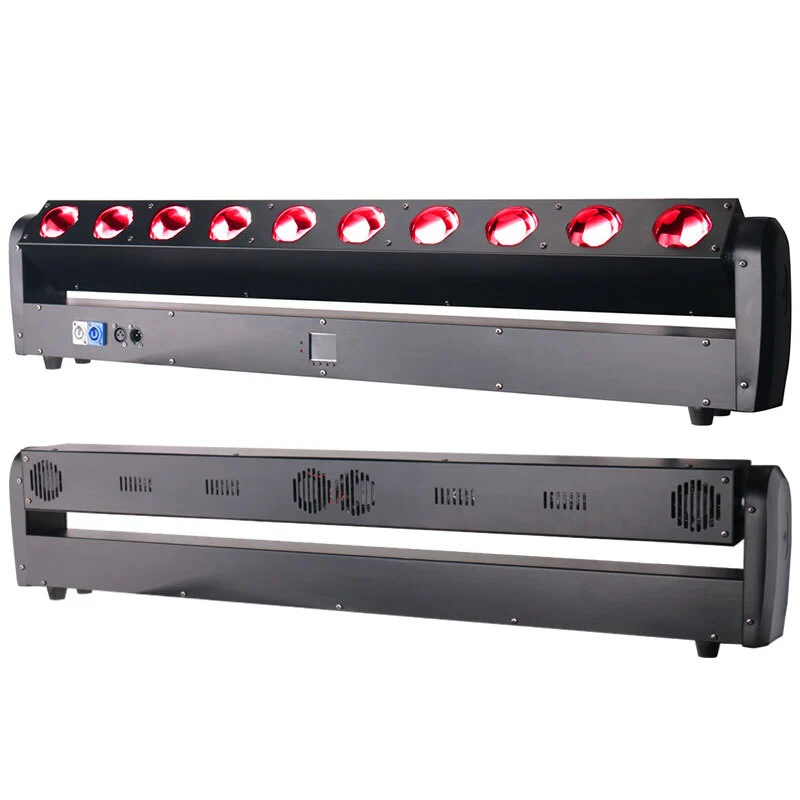 المهنية بقيادة شريط ضوء 10X40 RGBW شاربي تتحرك رئيس الدهون شعاع أضواء DJ MS-B10 1