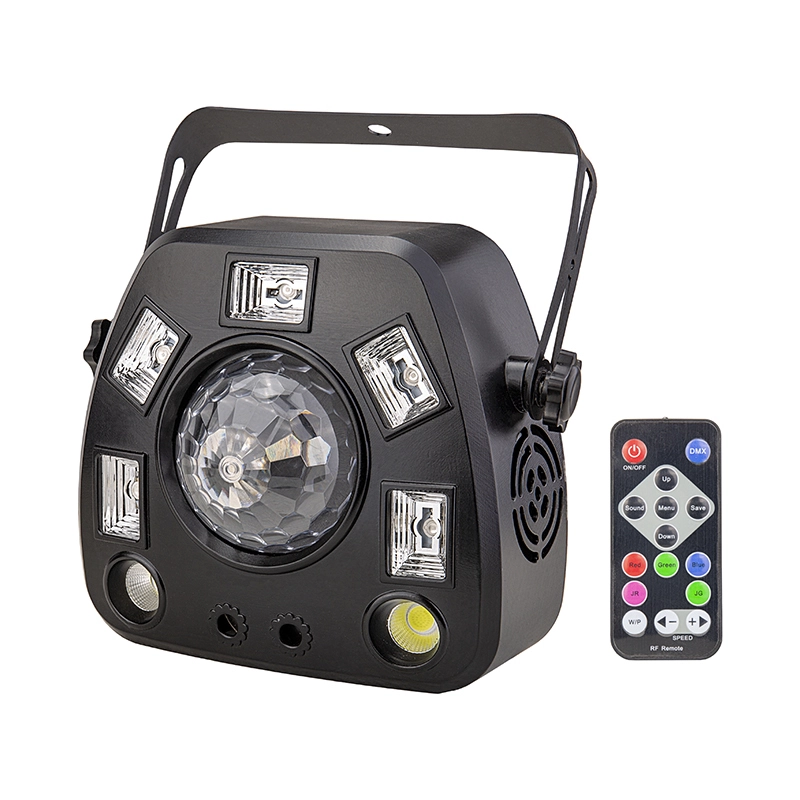 Control IR decoración de fiesta láser estroboscópico efecto UV escenario discoteca bola mágica luz MS-C013 1