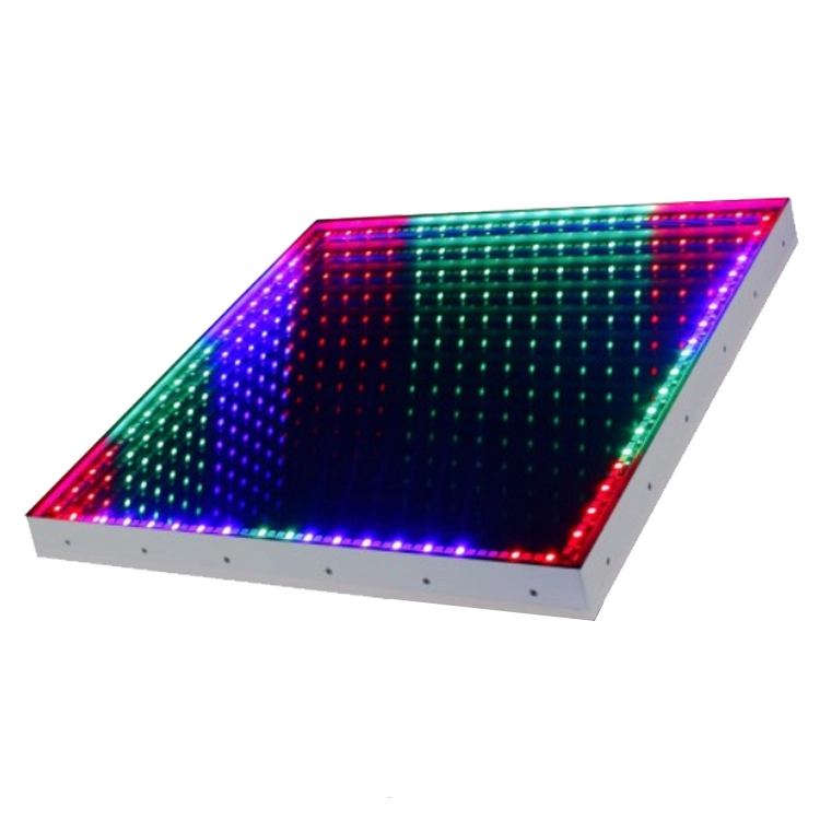 RGB Tri-color 3D Infinity Mirror Effect LED Dance Floor For Wedding Party MS-216 1