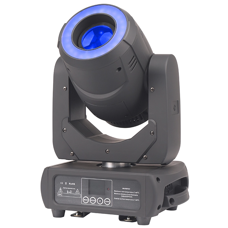 High Quality Disco Night Club 3 Prism Rotating 150W Spot LED Moving Head Gobo Light 1