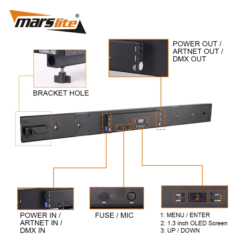 Disco Party Lights 200*0.2W SMD-RGB - - Marslite 2