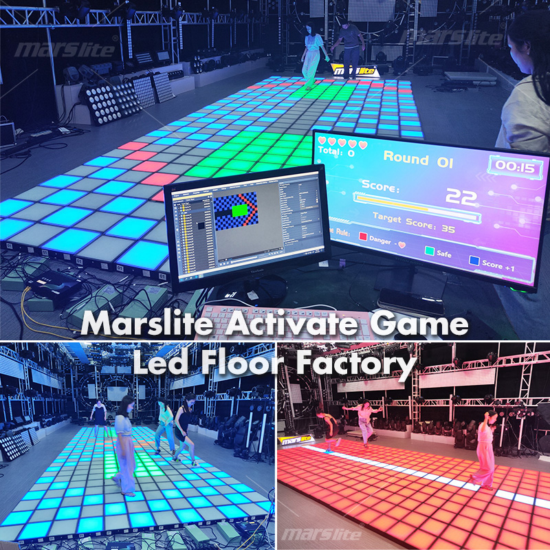Activate Game Led Floor 30x30cm Interactive Light Active 99 Game ...
