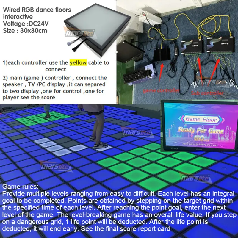 Marslite 3d Dance Floor PassDistributor 6