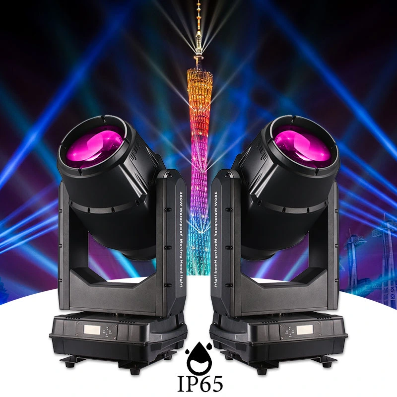 380w waterproof Moving Head Beam Light IP65 Sky Beam Light 380 Waterproof Beam Light for Outdoor 1