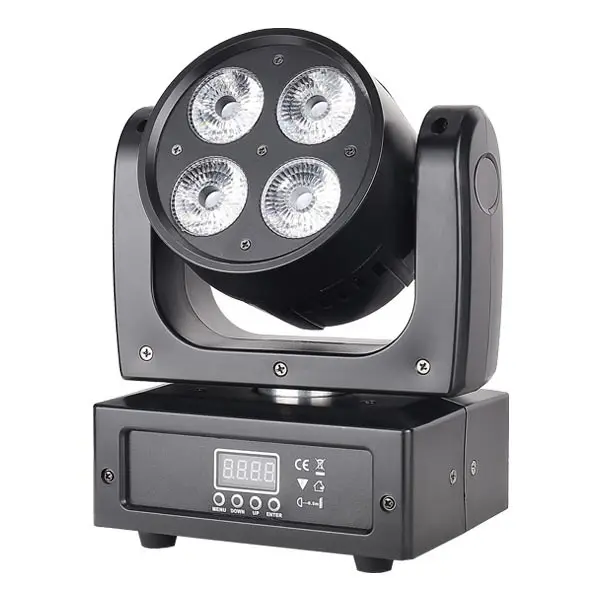 Marslite Brand rgbwauv 7pcs mini six led moving head light 4