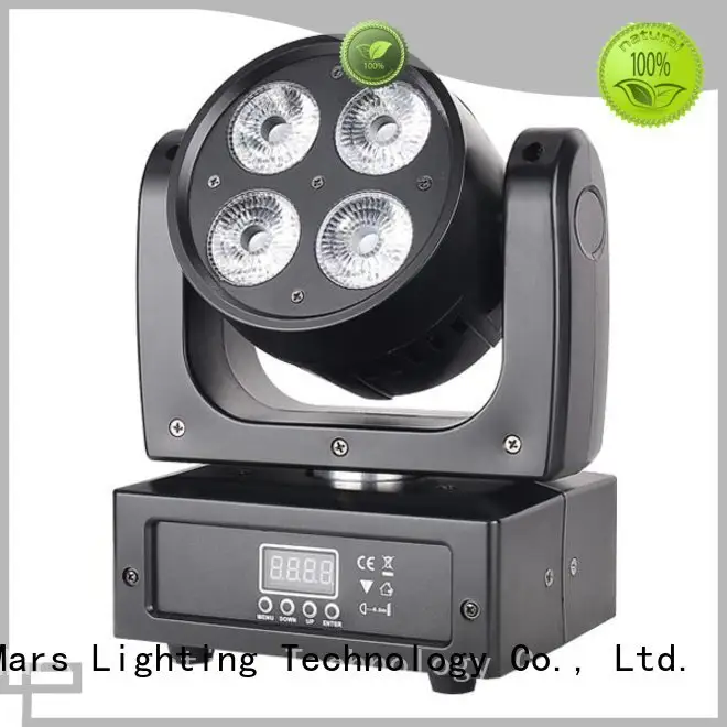 Marslite Brand rgbwauv 7pcs mini six led moving head light 1
