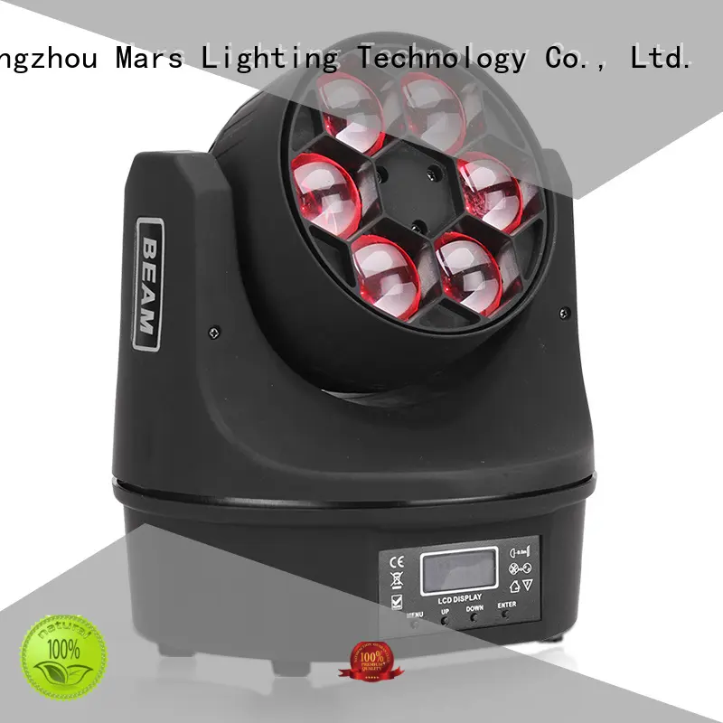 6pcs 4x18w beam rgbwauv moving head dj lights Marslite Brand 1